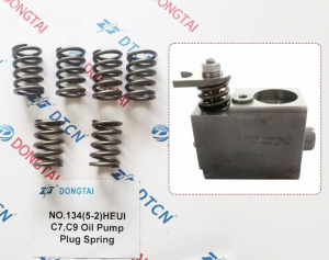 NO.134(5-2) C7,C9 HEU Oil Pump  Plug Spring