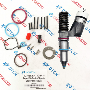 NO.108(2-3B) C13/C15/C18 Repair Kits For CAT Injector 253-0615 /0616 /0618 CAT Engine 3406E