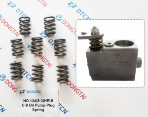 NO.134(5-3) C-9 HEU Oil Pump  Plug Spring