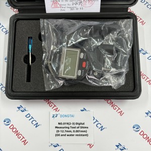 NO.019(2-3) Digital Measuring Tool of Shims (0-12.7mm, 0.001mm) (Oil and water resistant)