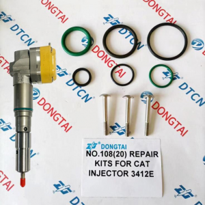 NO.108(20) Repair kits for CAT  3412E injector