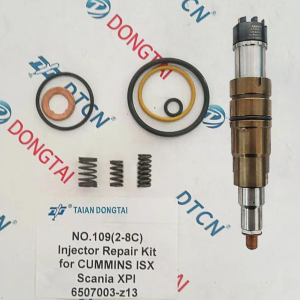 NO.109(2-8C) Injector Repair Kit for Cummins ISX Scania XPI 6507003-Z13