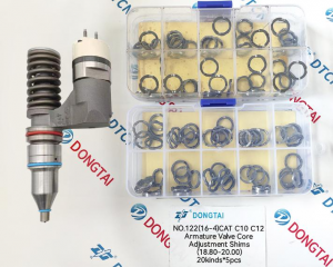 NO.122(16-4)CAT C10 C12 Armature  Valve Core Adjustment Shims (18.80-20.00)20kinds*5pcs