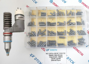 NO.122(16-5) CAT C10 C12 Needle Valve  Stroke Adjustment  shims(18.80-20.00) 20kinds*5pcs