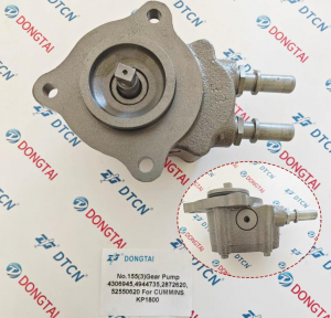 NO.155(3)Gear Pump 4306945, 4944735, 2872620, 52550620 For CUMMINS  Fuel Injection Pump KP1800  