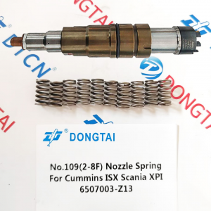 NO.109(2-8F) Nozzle Spring For Cummins ISX Scania XPI 6507003-Z13