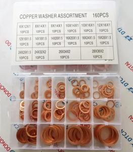 NO.566(12-5)Aluminum Copper  Shims 16kinds*10pcs/kinds