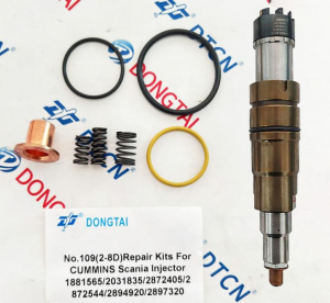 NO.109(2-8D) Repair Kits For CUMMINS Scania Injector 1881565/2031835/2872405/ 2872544/2894920/2897320