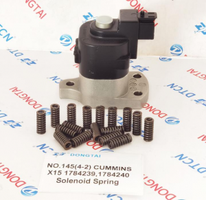 NO.145(4-2), CUMMINS X15 1784239,  1784240 Solenoid spring